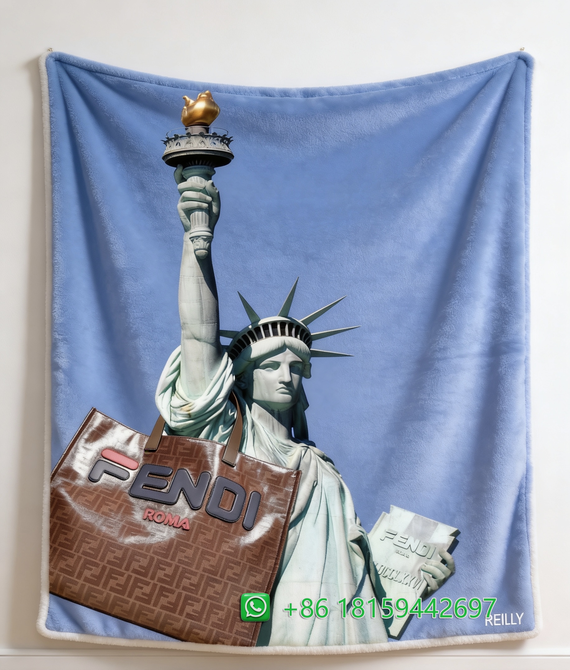 Fendi Throw Blankets